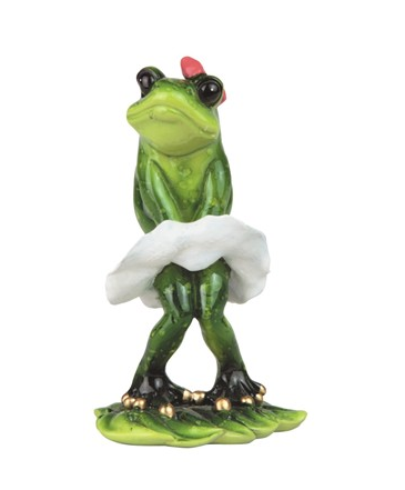 GSC - Baby Girl Frog Dancing  Statue 61188