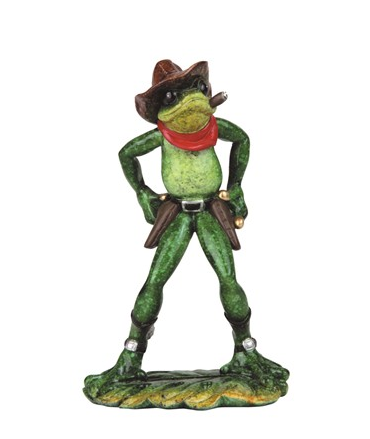 GSC - Frog Cowboy Statue 61193