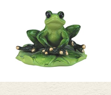 GSC - Frog on Lilypad Statue 61195