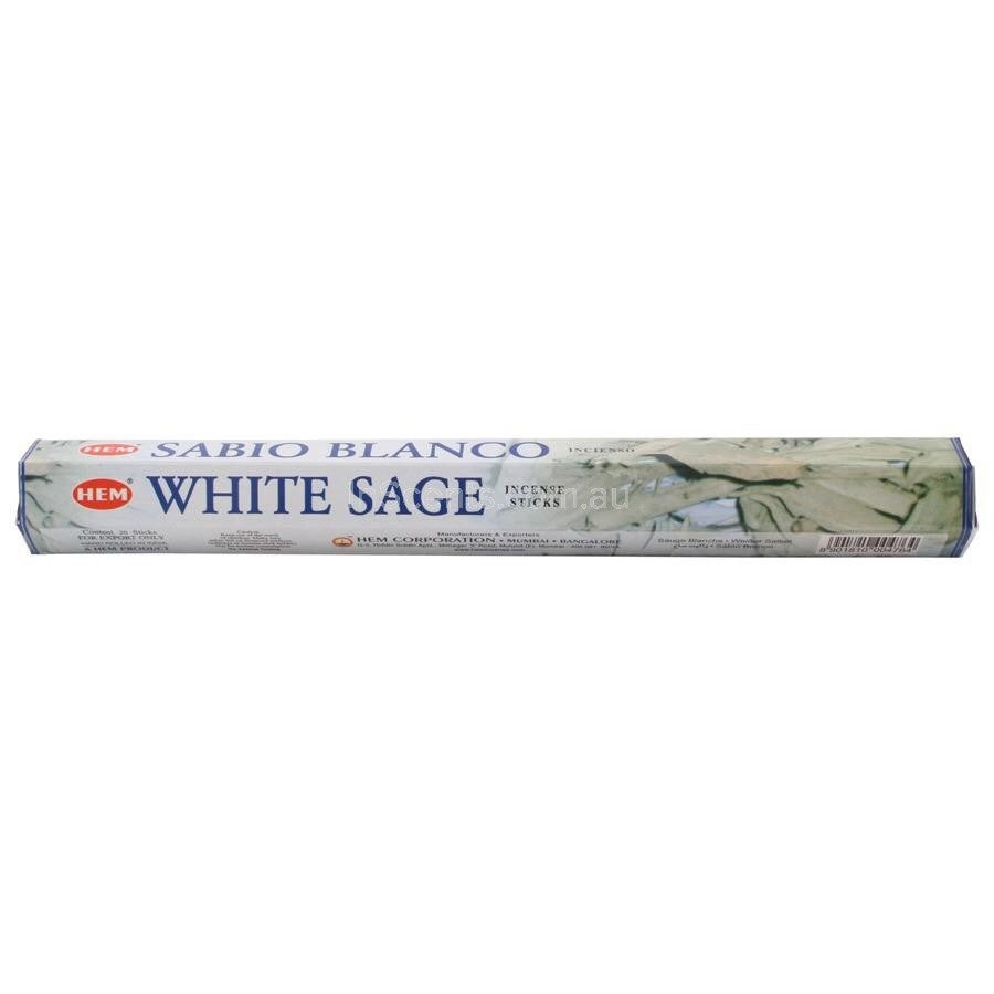 HEM - White Sage Scented Incense Sticks 20 Ct.