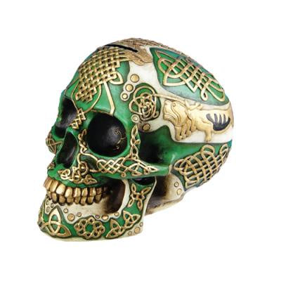 Celtic Lion Skull Bank