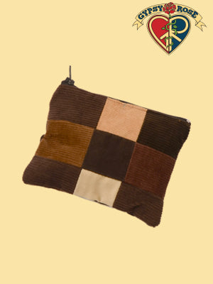 Patchwork Corduroy Coin Purse