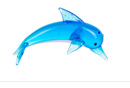 Ganz - Glass Dolphin Figurine