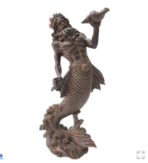 Pacific - Poseidon Greek God Statue 12596