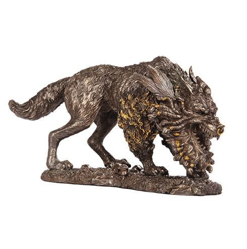 Pacific - Fenrir Norse Wolf God Bronze Statue