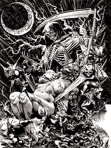 3D Poster - Woe At The Matricide of Gaia 360