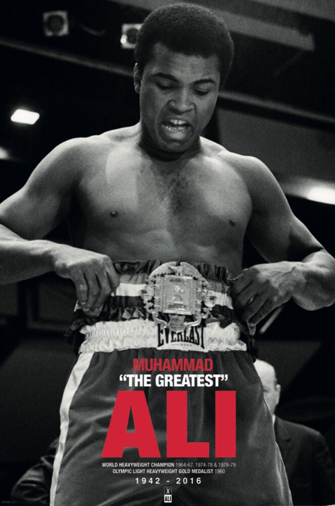 Ali Belt Commemorative Poster