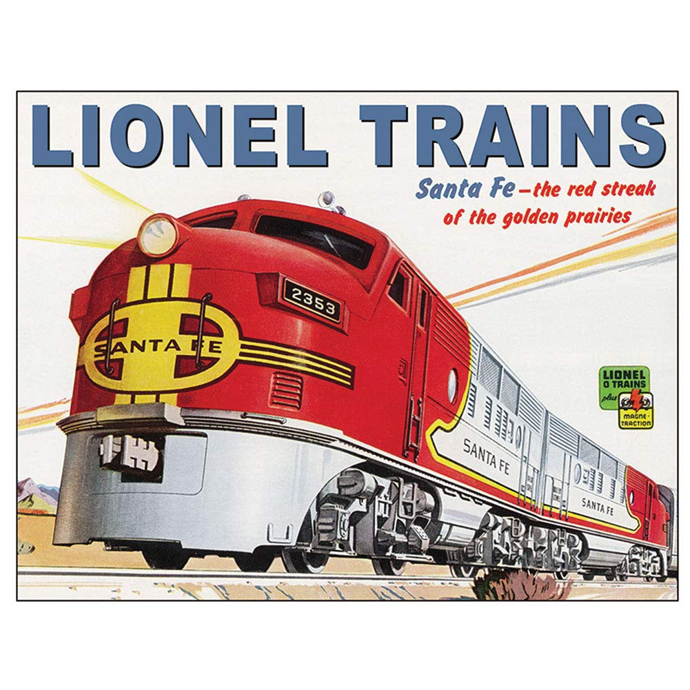 Lionel Trains Tin Sign