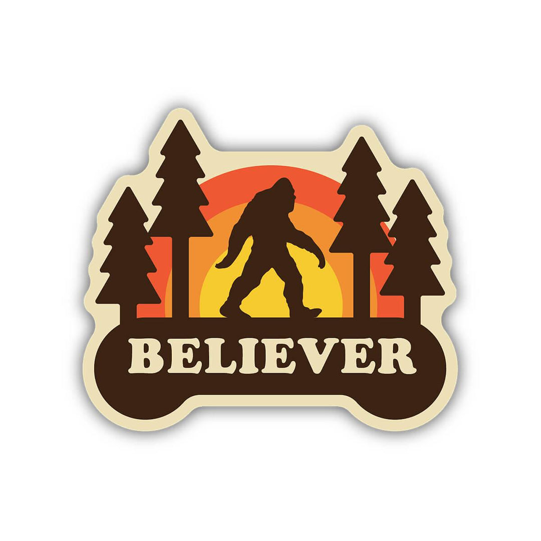 Sasquatch Believer Sticker - SN