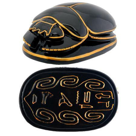 Pacific - Black Scarab Statue Y7050