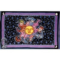 Psychedelic Dreaming Sun Tapestry