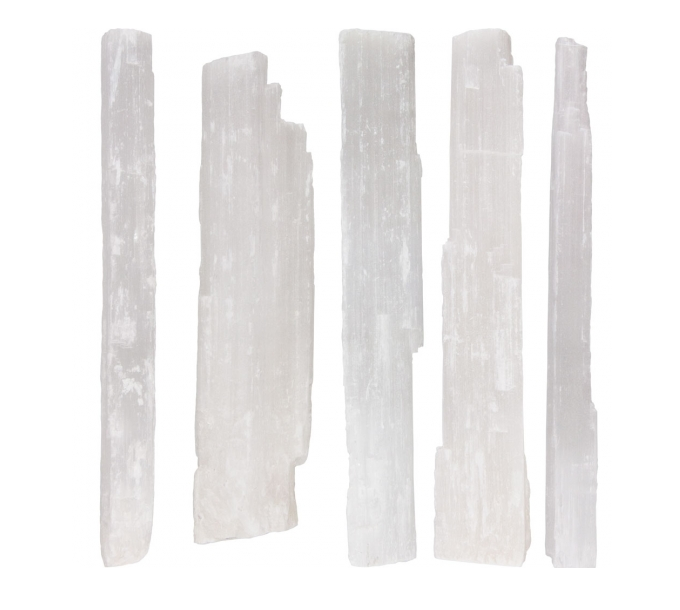 Rough Stone Specimen Wands White Selenite - KI