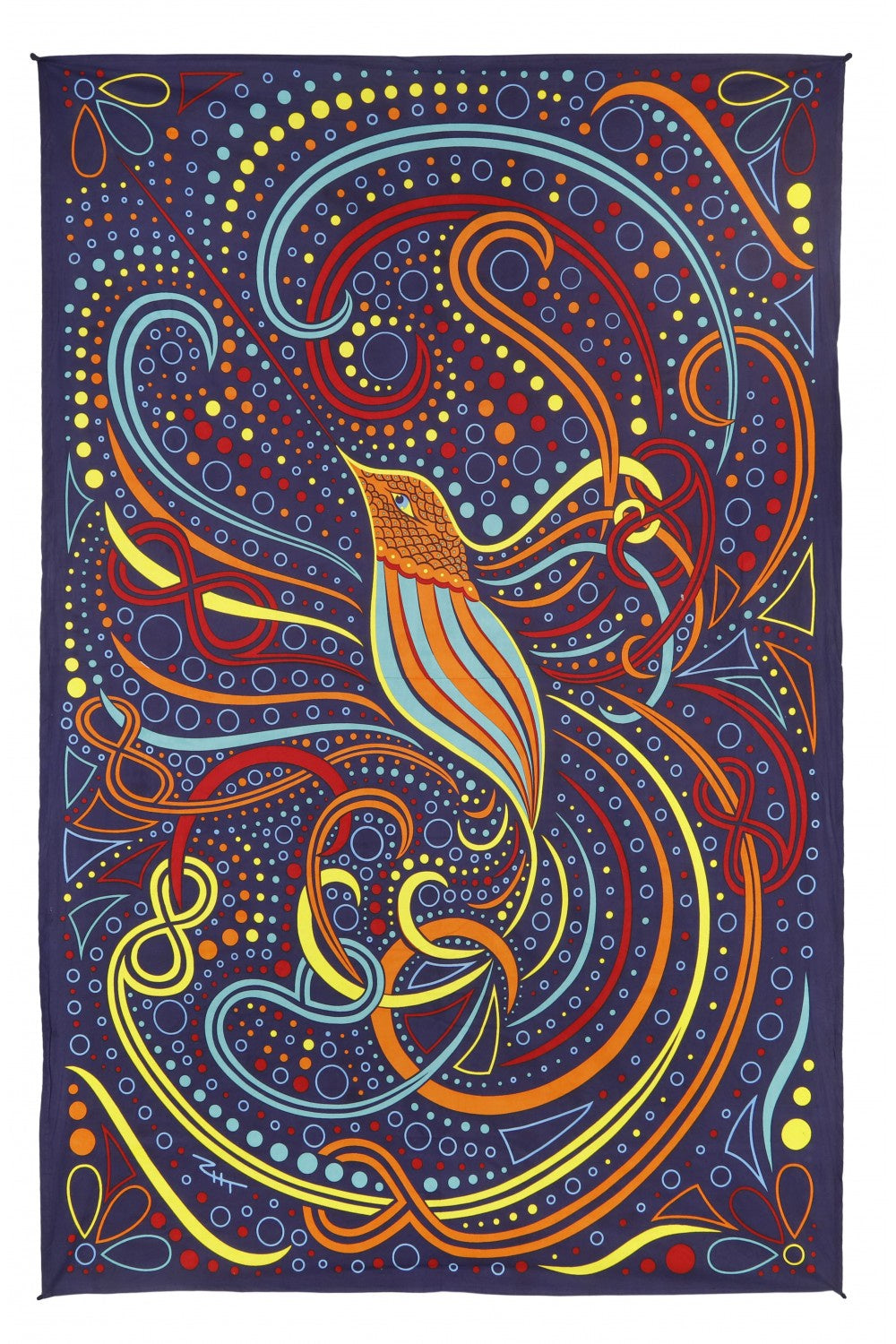 3-D Hummingbird Tapestry