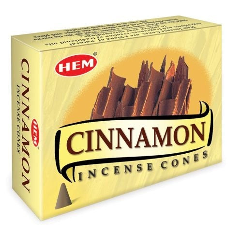Hem Cinnamon Scented Incense Cones 10 Ct.