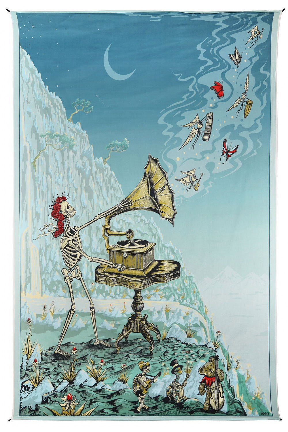Let There Be Songs Art Tapestry 53 x 85
