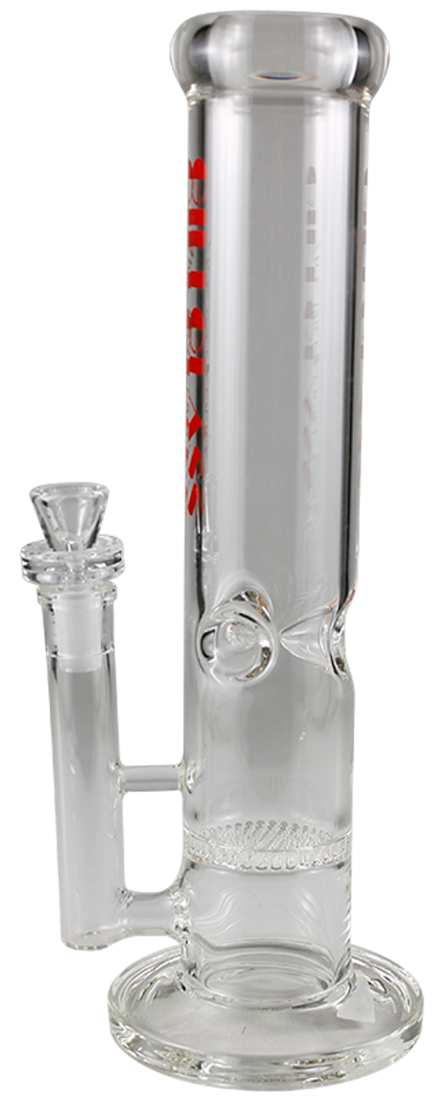 Glass Water Pipe 14mm 12in