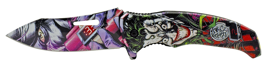 4.75" Joker's Time Bomb Folding Knife