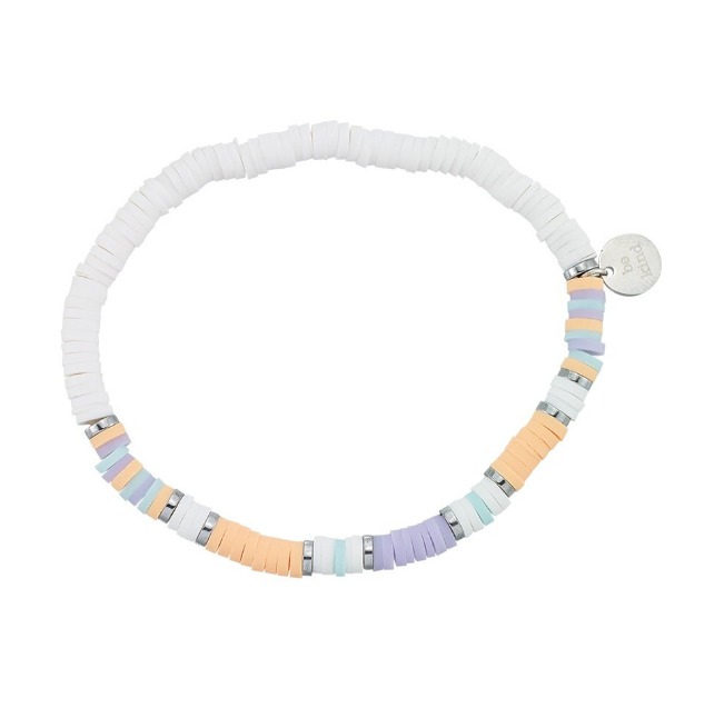 World End Imports - Multi Colored Fimo Stretch Bracelet