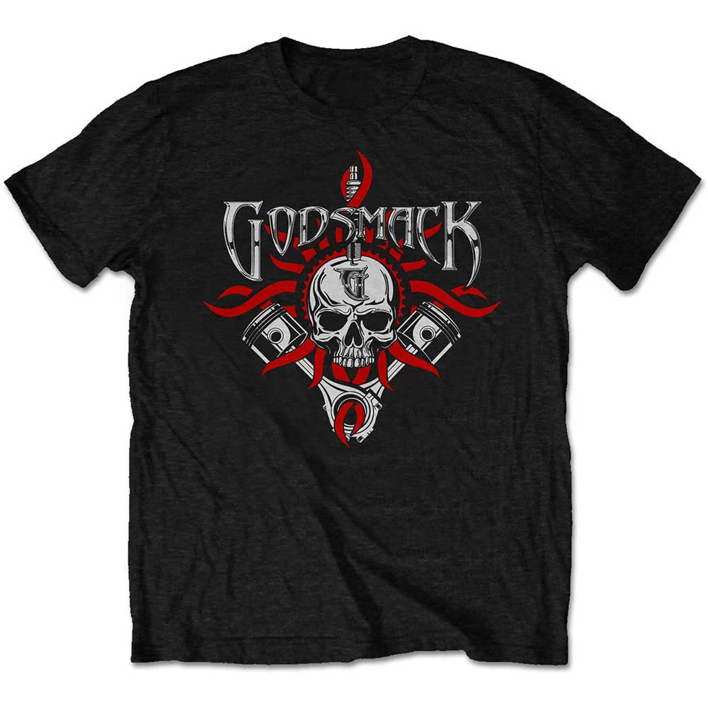 Godsmack Chrome Pistons T-Shirt