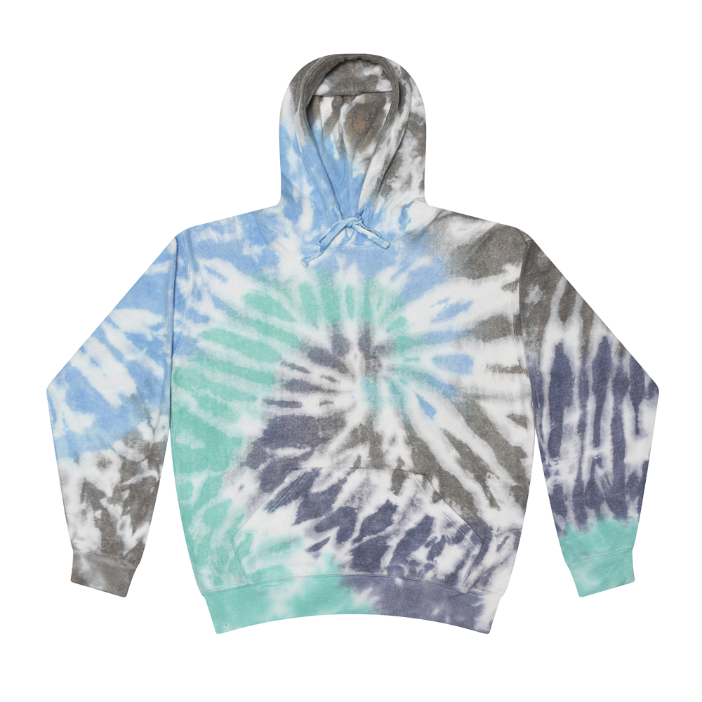 Colortone Tie Dye Cloud Hoodie - Glacier
