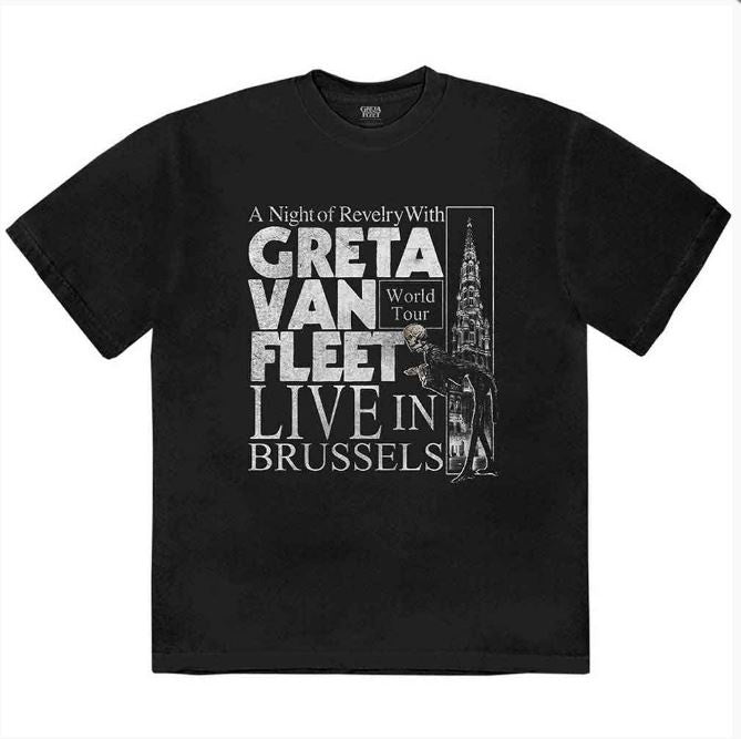 Rock Off - Greta Van Fleet "Night of Revelry" Unisex T-Shirt