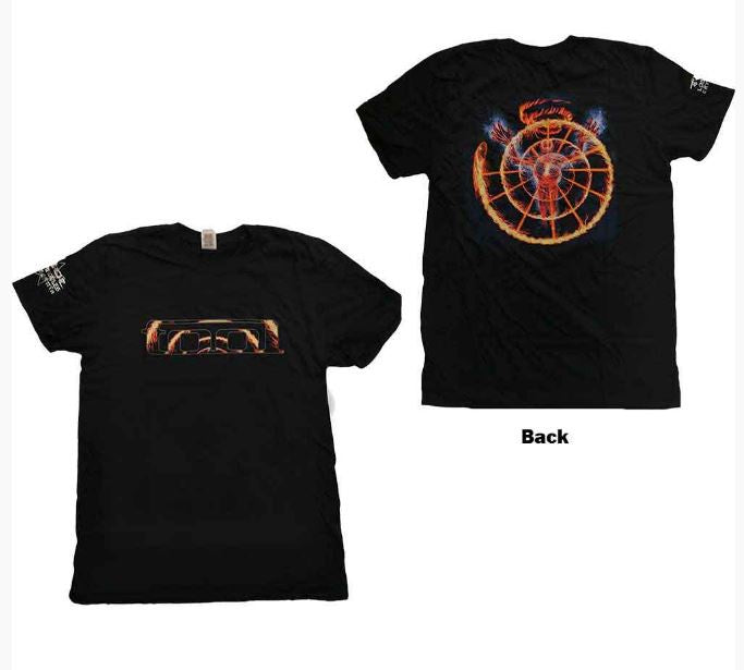 Rock Off - Tool "Flame Spiral" Unisex T-Shirt