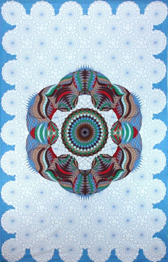 Love Lotus Sky Tapestry