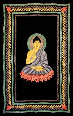 Cotton Handloom Buddha Tapestry