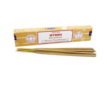 Satya - Myrrh Nag Champa Incense Sticks 15g