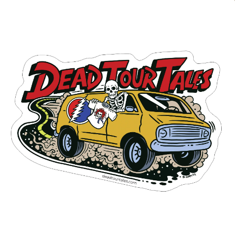 Always a Hoot - Dead Tour Tales Logo Sticker