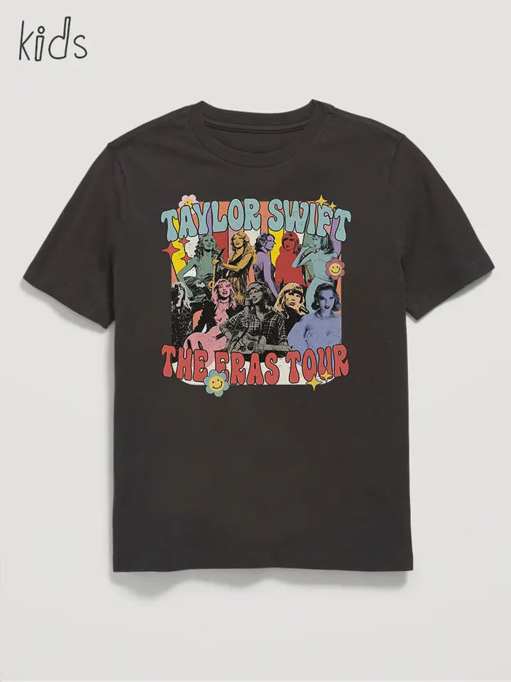 Taylor Swift Kids T-Shirt- Retro Eras Tour