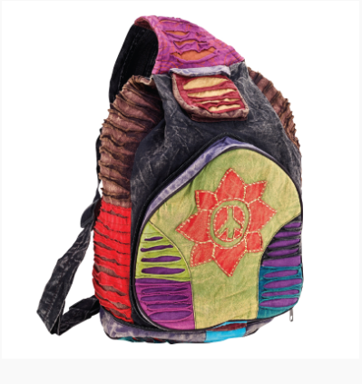 Paths of the Spirits - Guitar Shaped Backpack 5584