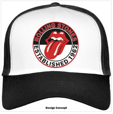 Rock Off - The Rolling Stones "Est. 1962" Mesh Snapback Cap
