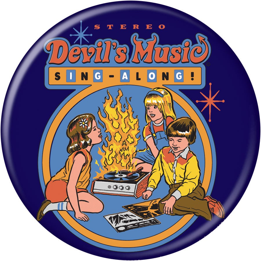 Devil's Music 3in Pin