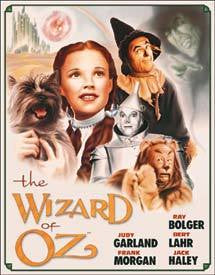 Wizard of Oz Movie Poster Tin Sign
