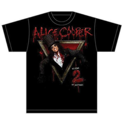 Rock Off - Alice Cooper 'Welcome 2 my Nightmare' Unisex T-Shirt