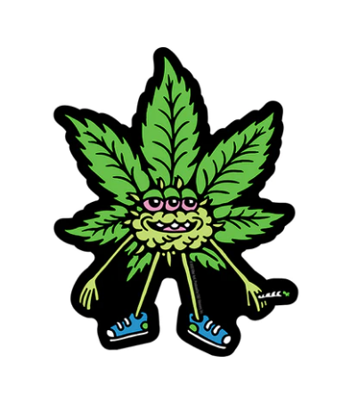 C&D - Killer Acid Bud Buddy Sticker