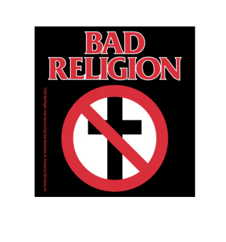 C&D - Bad Religion No Cross Sticker