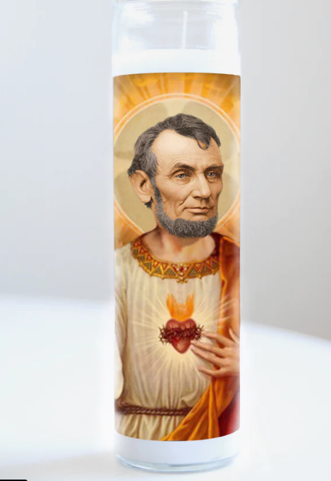 Abraham Lincoln - Illuminidol Candle