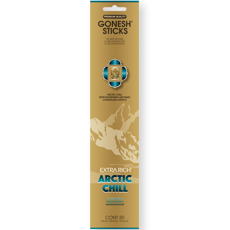 Gonesh Arctic Chill Incense Sticks 20ct