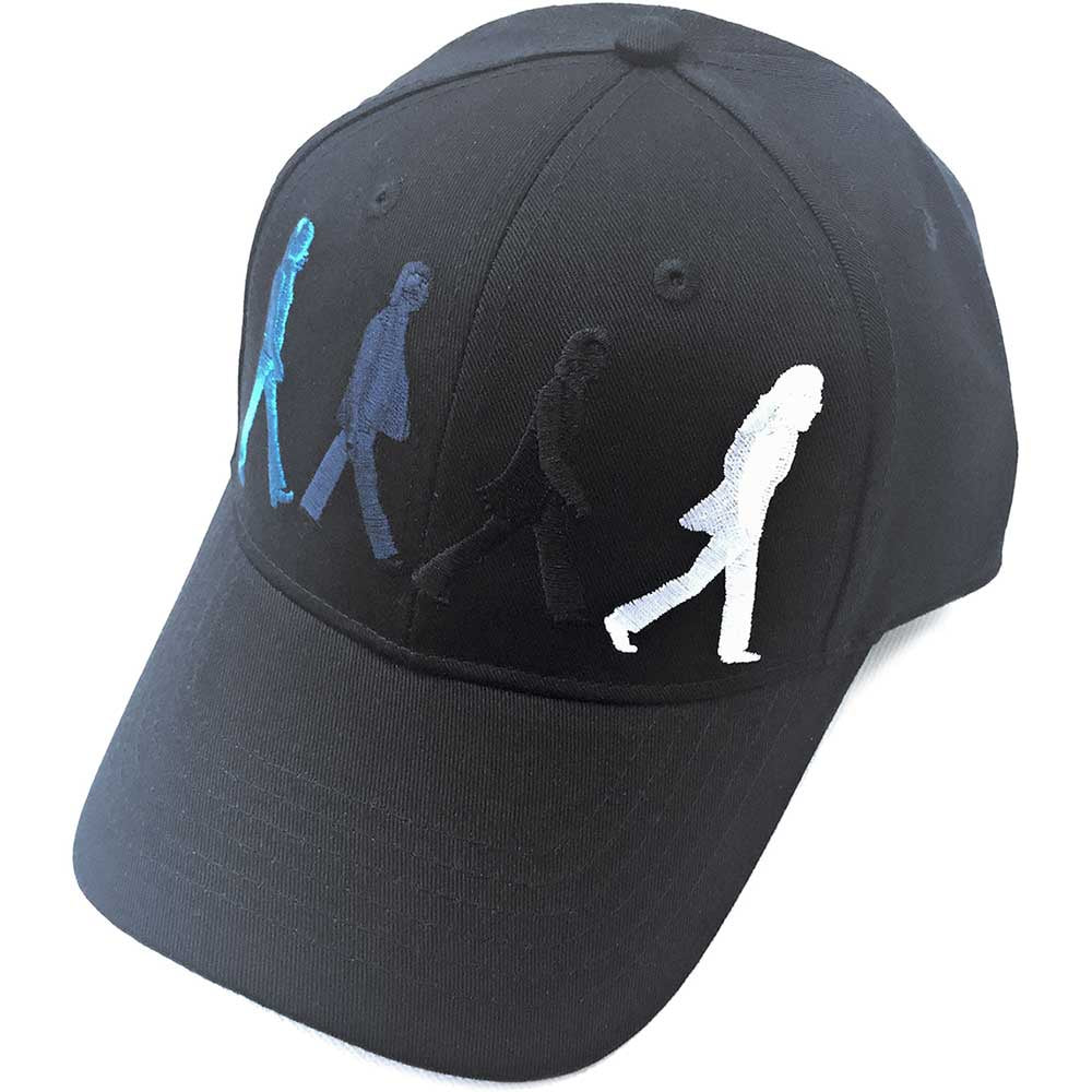 The Beatles Unisex Baseball Cap: Abbey Road Figures (Black)