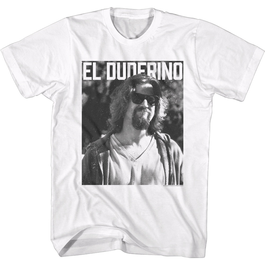 The Big Lebowski El Duderino White T-Shirt