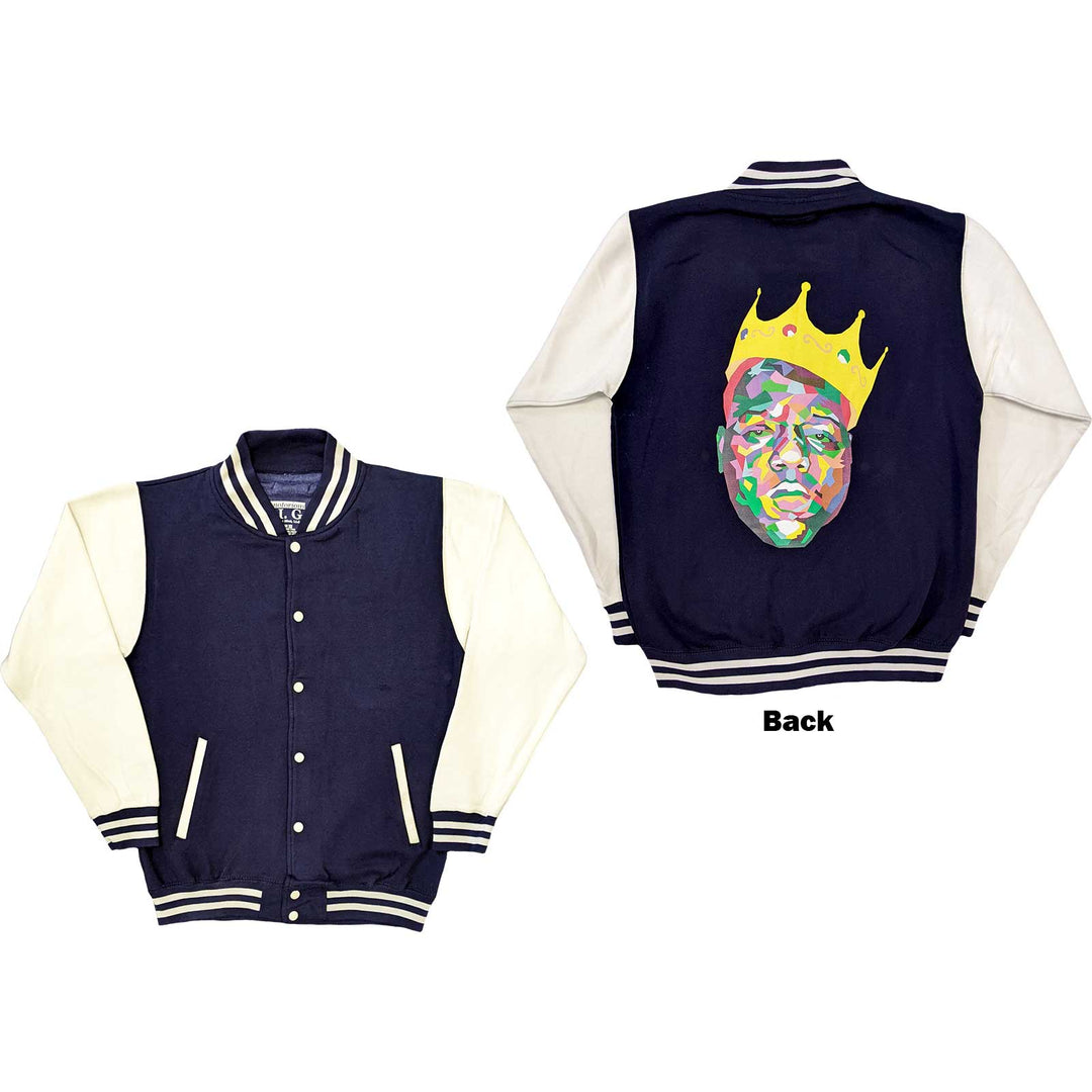 Rock Off - Biggie Crown Varsity Jacket