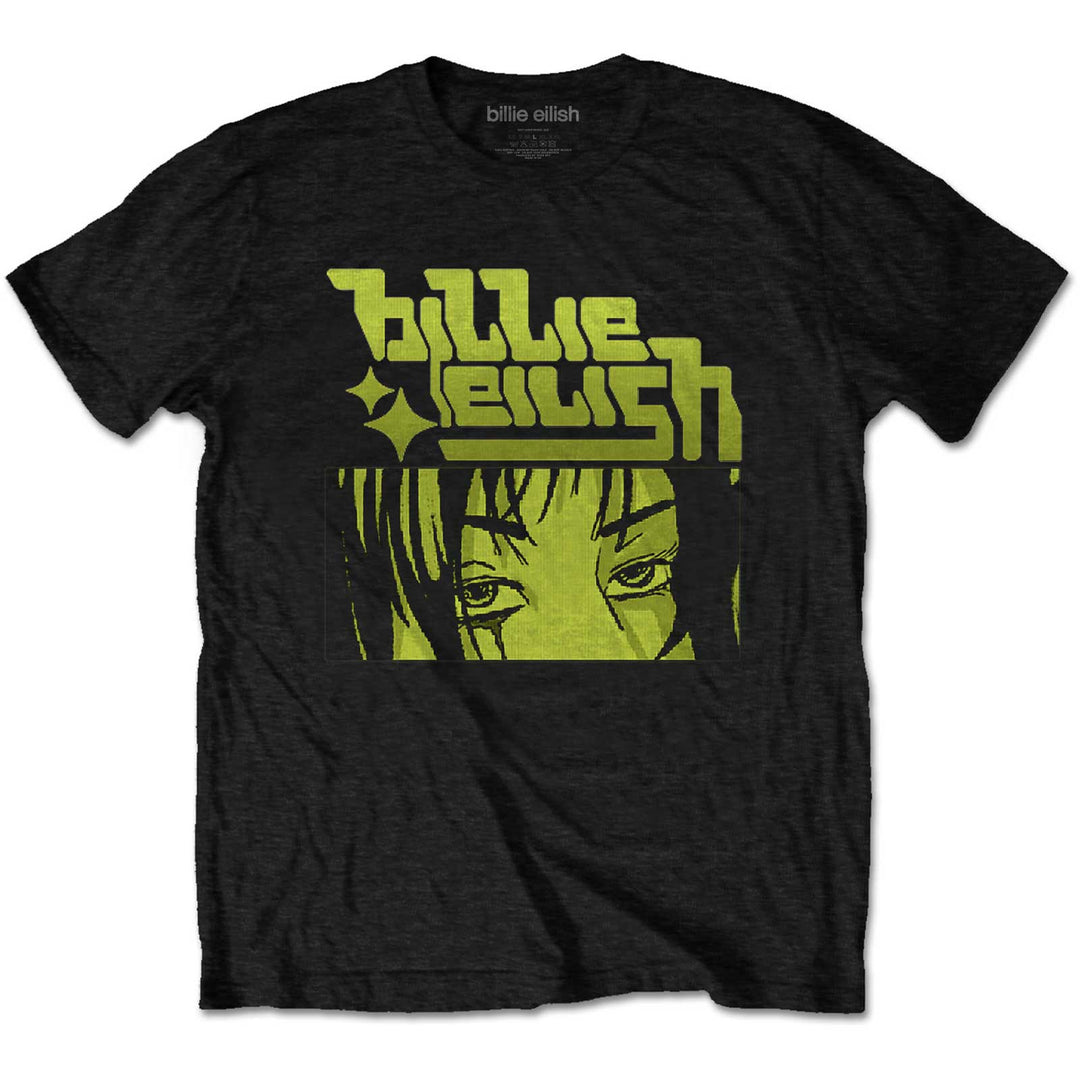 Billie Eilish Unisex T-Shirt- Anime Logo  (RO)