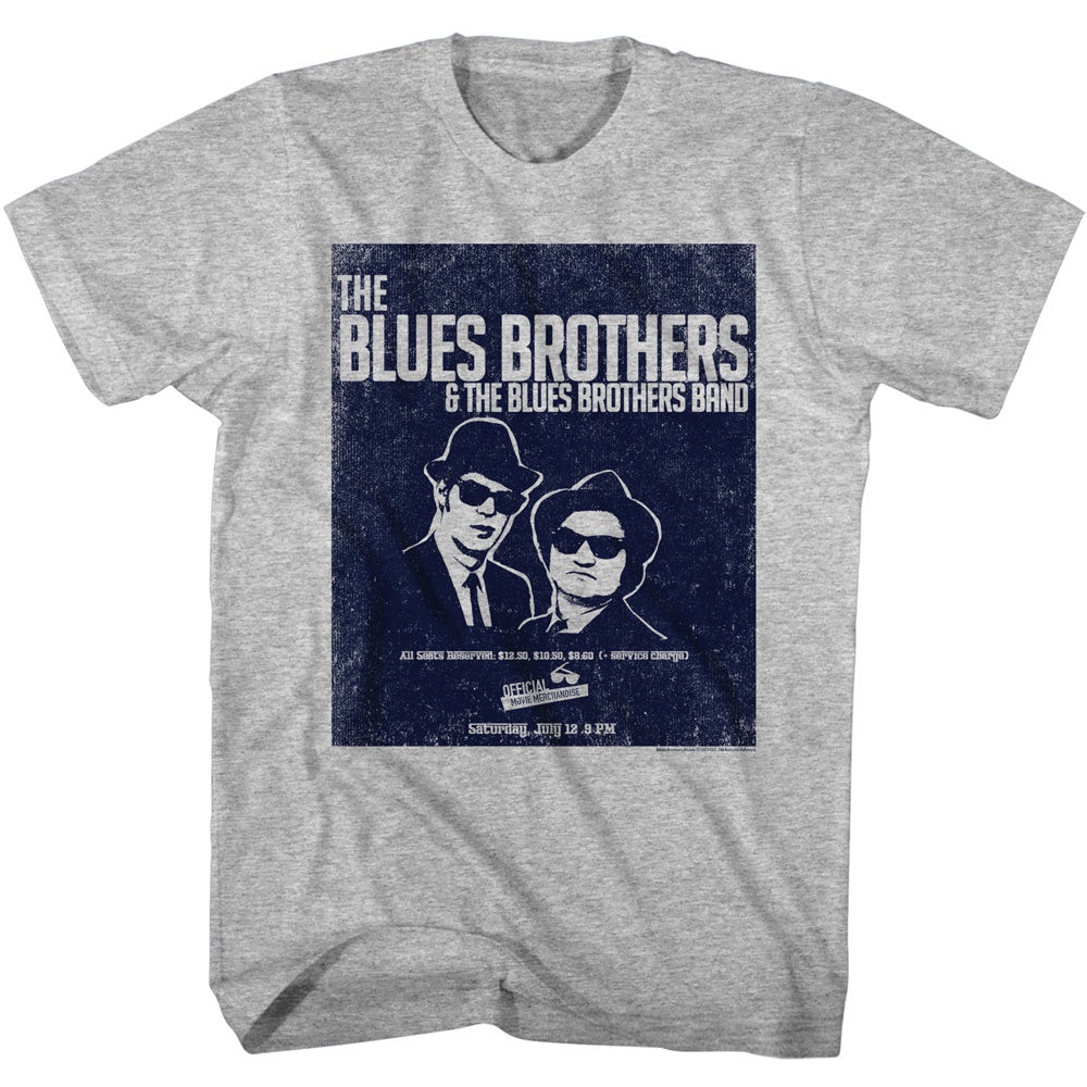 The Blues Brothers Blues Poster T-Shirt