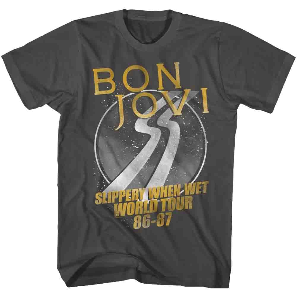 Bon Jovi World Tour T-Shirt- Slippery When Wet