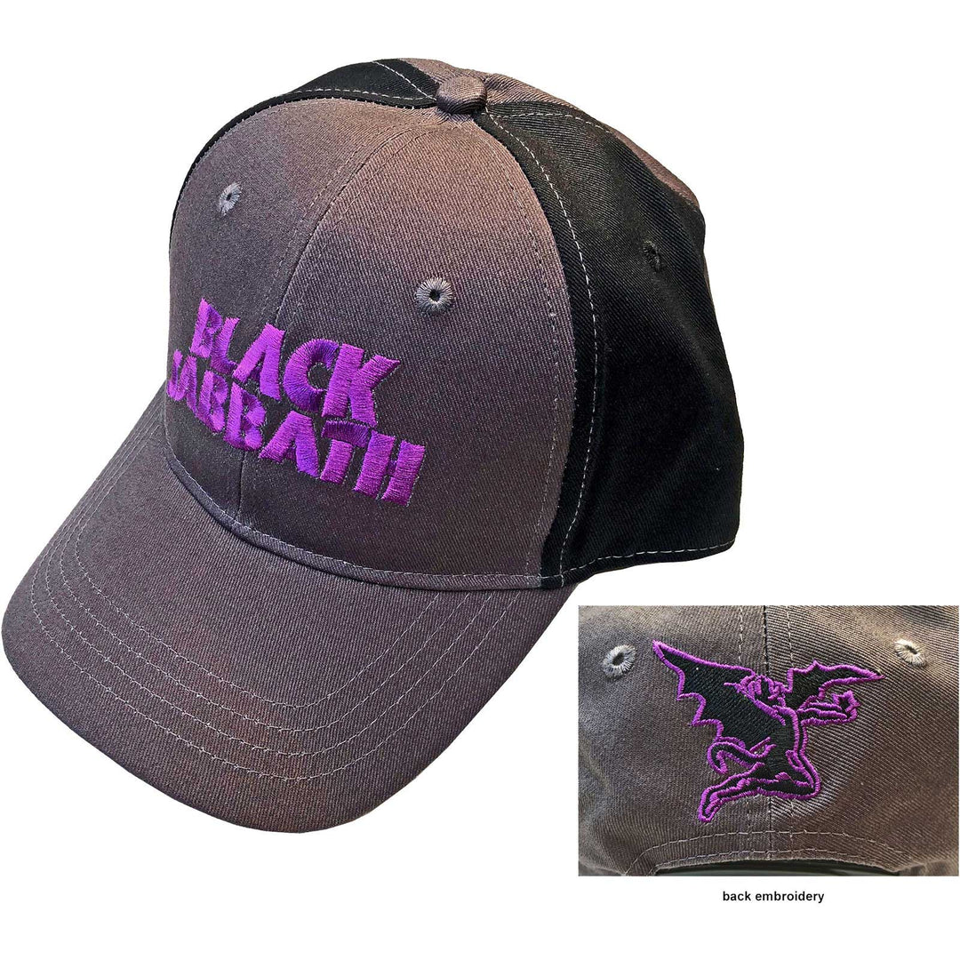 Black Sabbath Unisex Baseball Cap Wavy Logo (2-Tone)