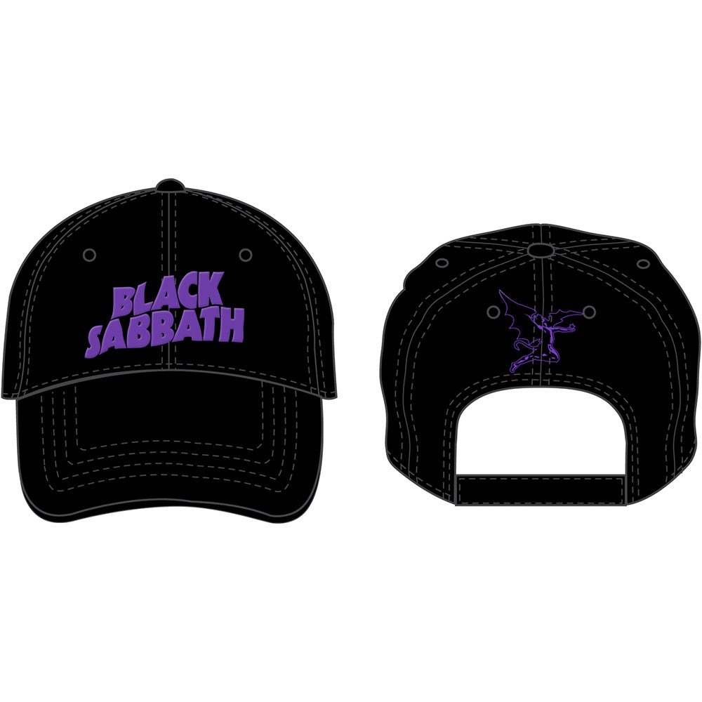 Black Sabbath Unisex Baseball Cap Demon & Logo