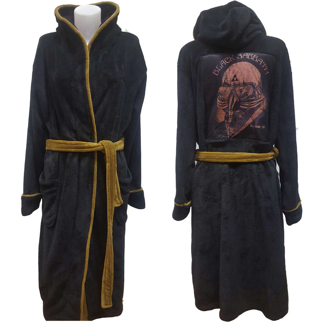 BLACK SABBATH UNISEX BATHROBE: US TOUR 78