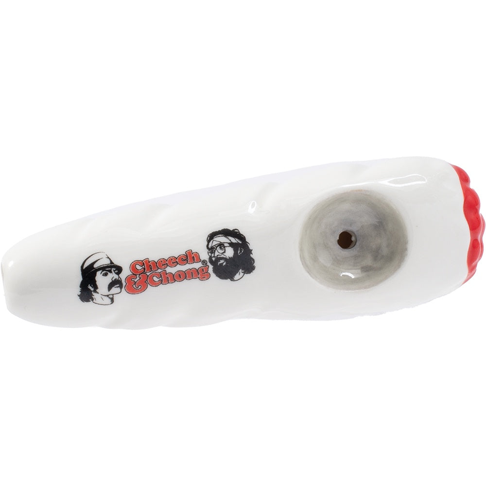 Wacky Bowlz 3.5" Cheech & Chong Joint Ceramic Pipe